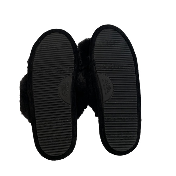 DEARFOAMS Jessica Furry Crossband Slide Slipper - 11/12 - Picture 4 of 6